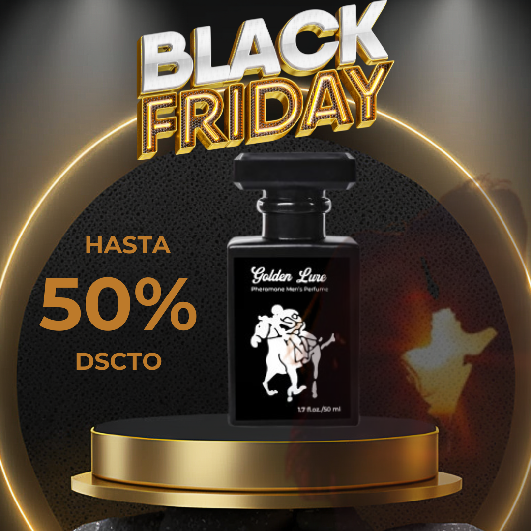 🐎 GOLDEN LURE - PERFUME CON FEROMONAS