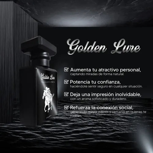 🐎 GOLDEN LURE - PERFUME DE FEROMONAS 🐎