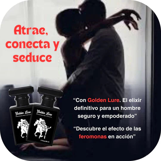 🐎 GOLDEN LURE - PERFUME CON FEROMONAS