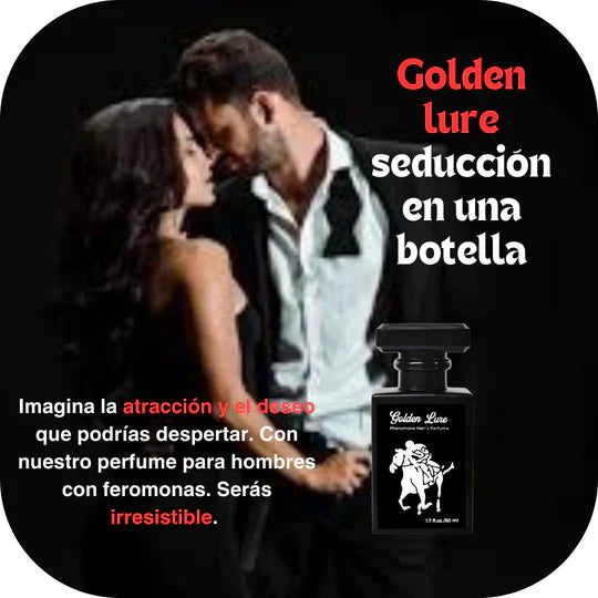 🐎 GOLDEN LURE - PERFUME CON FEROMONAS